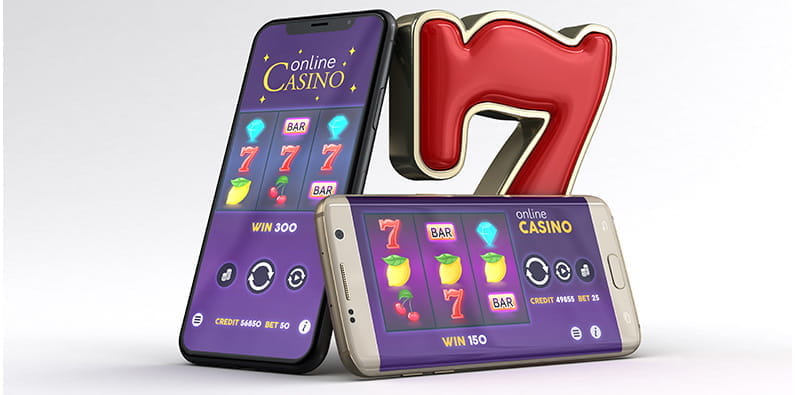 Distribusi permainan slot kasino di perangkat yang berbeda